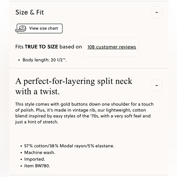 NWOT! J. Crew Vintage rib split-neck T-shirt with button cuffs in stripe - Picture 2 of 10